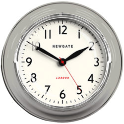 Newgate Cookhouse Wall Clock, Dia.35cm Grey